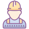 Lavoratore uomo icon