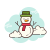 Bonhomme de neige icon