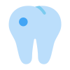 Caries dental icon