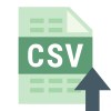 Import CSV icon