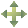 Redimensionner Quatre Directions icon