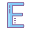 E icon