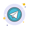 Aplicación telegrama icon