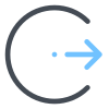 Logout Rounded icon