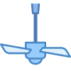 Ceiling Fan off icon