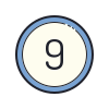 丸 9 icon