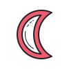 Symbole de la lune icon