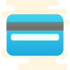 Lato posteriore della carta bancaria icon
