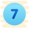 Eingekreiste 7 icon