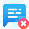 Delete Message icon