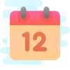 Calendário 12 icon