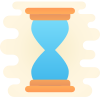 Reloj de arena vacío icon