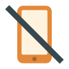 モバイルデバイス禁止 icon