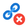 Excluir link icon