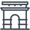 Arco del triunfo icon