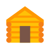 Cabana de madeira icon