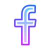 F do Facebook icon
