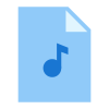 Fichier audio icon