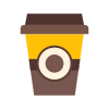 Kaffee zum Mitnehmen icon