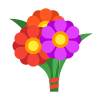 Bouquet de fleurs icon