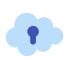 Privater Cloud Speicher icon