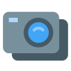 Fotocamere multiple icon