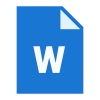 Документ Word icon