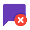 Delete Message icon