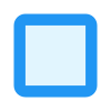 Unausgefüllte Checkbox icon