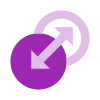 Transition Both Directions icon