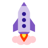 Gestartete Rakete icon