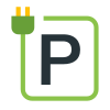 Estacionamento e recarga icon