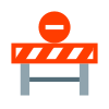 Road Closure icon