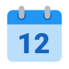 Calendario 12 icon