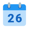 Календарь 26 icon