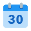 Calendario 30 icon