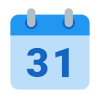 Calendario 31 icon
