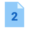 Deux pages icon