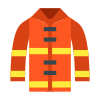 Abrigo de bombero icon