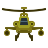 Helicóptero militar icon