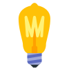 Ampoule Edison icon