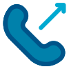 Outgoing Call icon