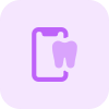 smartphone-esterno-per-prenotare-un-prossimo-appuntamento-visita-odontoiatrica-tritone-tal-revivo icon