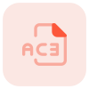 AC3 is a file extension for surround sound audio files used on DVDs format icon