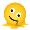 emoji-cara-derritiéndose icon