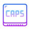 Capslock キー icon