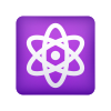 Atom-Symbol-Emoji icon