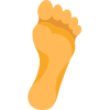 足部身体部位 icon