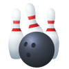Bowling-Emoji icon