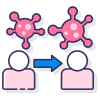 Virus Transmission icon